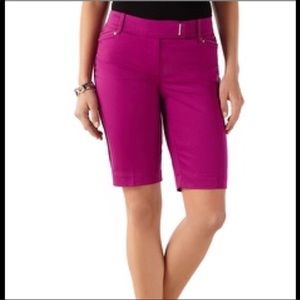 Cotton Sateen Bermuda short from WHBM size 4 NWOT